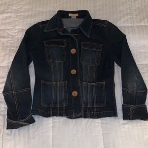 Tulle denim jacket size medium